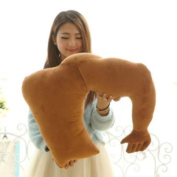 创意男友手臂造型毛绒抱枕 搞笑女生礼物 午睡枕头