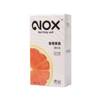 诺丝水果味安全套4盒组合装 超薄 螺纹 颗粒 润滑