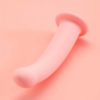 粉嫩恋人手动阳具 圆润光滑 新手适合